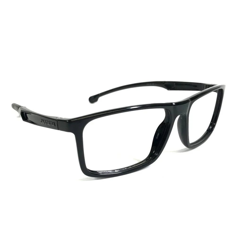 Carrera x Ducati Eyeglasses Frames CARDUC 024 807 Black Rectangle 56-15-143